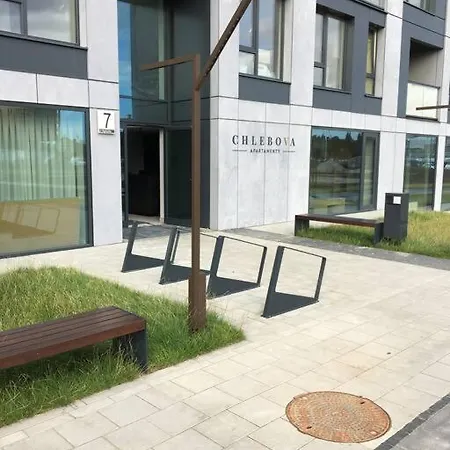 Apartament Chlebova Danzica Esterno foto